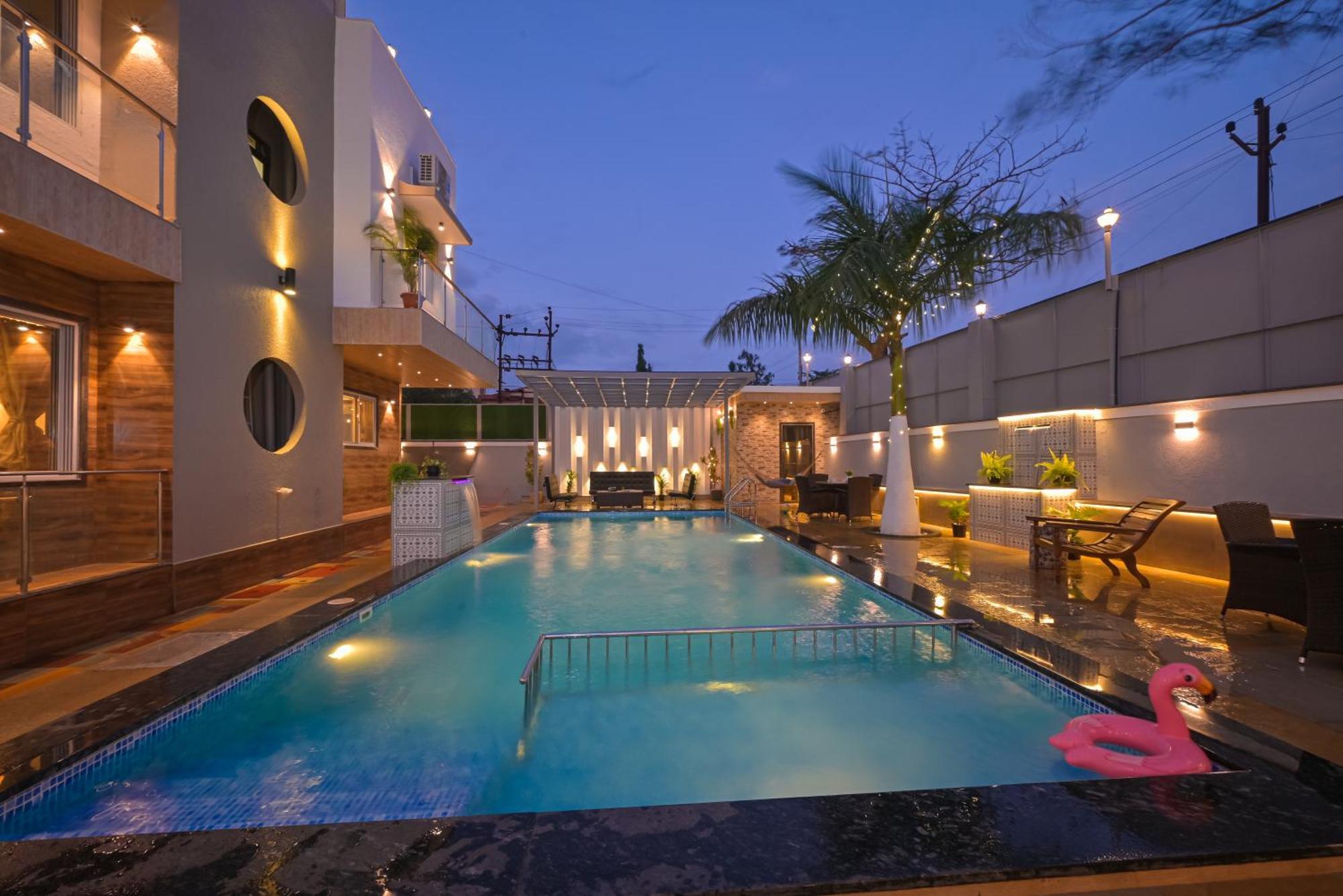 Azure Retreat Villa By Tropicana Stays Lonavala Exterior photo